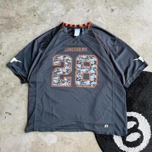 Y2K Russell Athletic Texas Longhorns Jersey